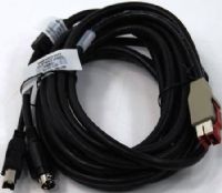 NCR 1432-C404-0040 USB Sync/Charge Data Transfer Receipt Printer Cable, Black; 24V Printer Power, 4 meters/13.12 ft Cable Length, Ferrite Beads, Copper Conductor, RoHS (1432C4040040 1432C404-0040 1432-C4040040) 