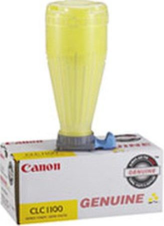 Canon 1438A001AA Yellow Laser Toner Cartridge, For Canon CLC-550, CLC-500 Copiers, 6700 page yield, New Genuine Original OEM Canon Brand, UPC 708562016148 (1438-A001AA 1438A-001AA 1438A001A 1438A001)