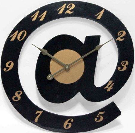 Infinity Instruments 14470 Intr@net Wall Clock, 15.5