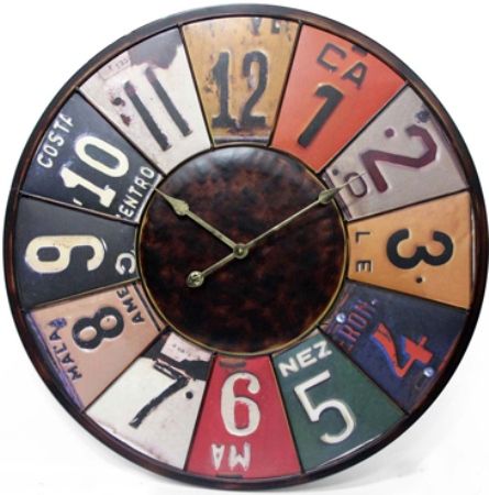 Infinity Instruments 14503 Time Travels Wall Clock, 31