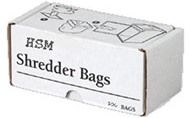 HSM 1450R Shredder Bags, 3 Mil, 100-Pack, for models P450 450 450.2 2195 and others (1450 R 1450-R 1450)