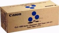 Canon 1460A001AA Laser Toner Copier starter For copier models Canon CLC 1000, 2400, 3100, 40000-page yield Cyan (1460-A001AA, 1460A-001AA, 1460A001A, 1460A001) 