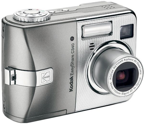 Kodak 1466861 EASYSHARE C340 5.0 MP Digital Camera 1/2.5
