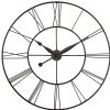 Infinity Instruments 14734BK-45 Skyscraper XXL Wall Clock, Infinity Instruments Skyscraper XXL 45" large wall clock is perfect for that large space on your wall that you need something stylish and functional to hang on, A perfect design that will work with both traditional and / or contemporary decor, This large wall clock is made of a welded steel and large black metal hands, 45" Round Diameter, UPC 731742147349 (14734BK45 14734BK-45 147-34BK45) 