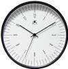 Infinity Instruments 14760BK-3781 Bel Air Black Wall Clock, Infinity Instruments Bel Air Black is a stylish modern / contemporary wall clock, Will make a great accessory in any modern / contemporary style decor at your home or even in your office, 12" Round Diameter, Black Finished Frame, Case Pack: 6, UPC 731742147608 (14760BK3781 14760BK-3781 147-60BK3781) 