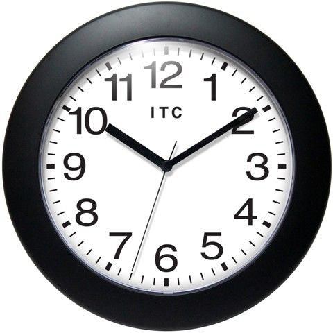 Infinity Instruments 14762BK-1670 Pebble Wall Clock, Round Shape, Office/Business Style, Plastic Primary Material, Resin Case material, Steel Hand material, Black Hand color, Convex plastic lens, Office/Business design, Straight hands, Accurate quartz movement, UPC 731742147622 (14762BK1670 14762BK-1670 14762BK 1670)