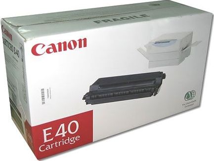 Canon 1491A002AA Model E40 Black Toner Cartridge For use with PC140 PC150 PC300 PC320 PC325 PC400 PC420 PC428 PC430 PC710 PC720 PC730 PC735 PC740 PC745 PC770 PC775 PC785 PC790 PC795 PC920 PC921 PC940 PC950 PC980 and PC981 Printers, Approximate cartridge yield is 4000 copies, New Genuine Original Canon OEM Brand (1491A-002AA 1491-A002AA 1491A002A 1491A002)