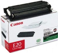 Canon 1492A002AA Model E20 Black Toner Cartridge For use with PC100 Series, PC300 Series, PC400 Series and PC500 Series, 2,000 yields copies based on 5% coverage, UPC 030275488098, New Genuine Original OEM Canon Brand (1492-A002AA 1492A-002AA 1492A002A 1492A002) 