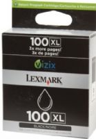 Lexmark 14N1068 Model 100XL Black High Yield Return Program Ink Cartridge, Works with Lexmark Interact S605, Prevail Pro705, Prestige Pro805, Platinum Pro905, Pinnacle Pro901, Genesis S815, S816, Impact S301, S305, S405, Intuition S505 and Prospect Pro205 Printers, Up to 510 Standard Pages in accordance with ISO/IEC 24711, New Genuine Original OEM Lexmark Brand, UPC 734646966924 (14N-1068 14-N1068) 