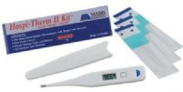 Mabis 15-713-000 Hospi-Therm Kit II Thermometer w/ 5 Probe Covers, Dual Scale, The Hospi-Therm Kit Thermometer is a personal thermometer ideal for patient admission kits. The kit includes a waterproof digital thermometer with beeper memory and fever alarm features (15-713-000 15713000 15713-000 15-713000 15 713 000) 