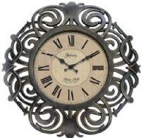 Infinity Instruments 15015AB-4014 Paris Wall Clock; 18" Round Diameter; Will look perfect in a traditional décor setting; Very elegant detailed case and hands, this clock will bring elegant beauty to your home; Traditional Style Dial and hands; Requires 1 AA Battery (Not Included); UPC 731742150158 (15015AB4014 15015AB 4014 15015-AB-4014) 