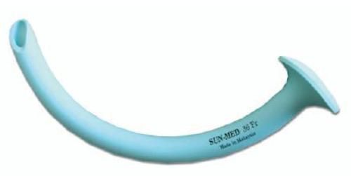 SunMed 1-5076-04 Nasopharyngeal airways Kit, BLUE Latex ROBERTAZZI (Trumpet), Sizes 20, 24, 28, 32FR 4/pack with sterile lubricating jelly, Sterile and flexible (1507604 1 5076 04)