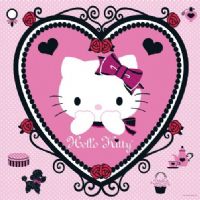 Ravensburger 15199 Hello Kitty Romantic Roses Puzzles (500 pcs), 2-in-1 Puzzle Heart in a Square, Are a perfect way to relax after a long day or for fun family entertainment, Every one of our pieces is unique and fully interlocking, EAN 4005556151998 (RAVENSBURGER15199 RAVENSBURGER-15199 15199 15-199 151-99) 