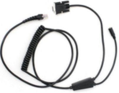 Unitech 1550-201531G Cable RS232 Dark Coiled (DB9-F) For use with MS180 MS210 MS830 and MS860 Scanners (1550201531G 1550 201531G)