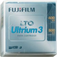 FujiFilm 15539393 LTO Ultrium3 Data Cartridge, 800GB Compressed Storage Capacity, 400GB Native Storage Capacity, 2230.97ft Tape Length, 0.5" (12.65 mm) Tape width, 160 MB/s Compressed transfer rate, 80 MB/s Transfer rate, 8 µm Tape thickness, Size (W x D x H) 0.85 x 4.02 x 4.15 " (21.5 x 102 x 105.4 mm), UPC 074101780222 (155-39393 1553-9393 15539-393 1553 9393)   