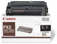 Canon 1556A002BA Model FX-2 Black Toner Cartridge For LC 5000 5500 7000 7100 7500 7700 Laser Toner Fax Machines, 4000 Page Yield, New Genuine Original OEM Canon Brand, UPC 030275163216 (1556-A002BA 1556 A002BA 1556A002 1556A) 