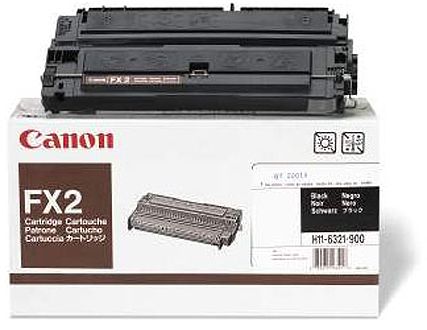 Canon 1556A002BA Model FX-2 Black Toner Cartridge For LC 5000 5500 7000 7100 7500 7700 Laser Toner Fax Machines, 4000 Page Yield, New Genuine Original OEM Canon Brand, UPC 030275163216 (1556-A002BA 1556 A002BA 1556A002 1556A)