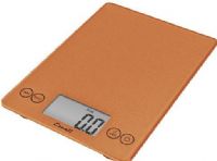 Escali 157CN model Arti Glass Digital Scale, Ultra slim profile, 15 Lbs or 7000 gram capacity, Measures liquid and dry ingredients, Easy to clean glass surface, Automatic shut off feature, Both liquid - fl oz, ml and dry ingredients - g, oz, lb + oz Measures, CinnamonFinish, UPC 852520003098 (157CN 157-CN 157 CN)  