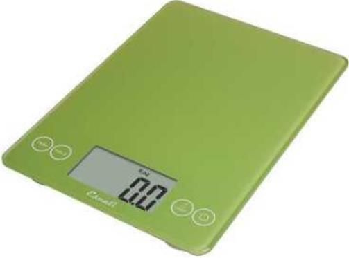 Escali 157LG model Arti Glass Digital Scale, Ultra slim profile, 15 Lbs or 7000 gram capacity, Measures liquid and dry ingredients, Easy to clean glass surface, Automatic shut off feature, Both liquid - fl oz, ml and dry ingredients - g, oz, lb + oz Measures, Key Lime Green Finish, UPC 852520003067 (157LG 157-LG 157 LG) 