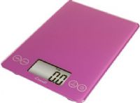 Escali 157PP model Arti Glass Digital Scale, Ultra slim profile, 15 Lbs or 7000 gram capacity, Measures liquid and dry ingredients, Easy to clean glass surface, Automatic shut off feature, Both liquid - fl oz, ml and dry ingredients - g, oz, lb + oz Measures, Poppin' Pink Finish, UPC 852520003081 (157PP 157-PP 157 PP)  
