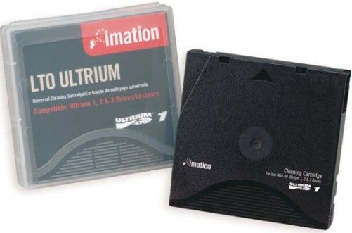 Imation 15931 LTO Ultrium Universal Cleaning Cartridge, For use in all LTO Ultrium 1, 2, 3 and 4 drives, Number of Cleanings 1550+ (drive dependent), Linear Serpentine Recording Method, Minimizes damaging effects of compression to the recording surface, Improves data security, Dissipates harmful static buildup, UPC 051122159312 (15-931 159-31)