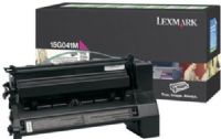 Lexmark 15G041M Magenta Return Program Print Cartridge, Works with Lexmark C752, C752dn, C752dtn, C752fn, C752Ldn, C752Ldtn, C752Ln, C752n, C760, C760dn, C760dtn, C760n, C762, C762dn, C762dtn, C762n, X752e and X762e Printers, Up to 6000 pages @ approximately 5% coverage, New Genuine Original OEM Lexmark Brand (15G-041M 15G 041M 15G0-41M 15G041) 