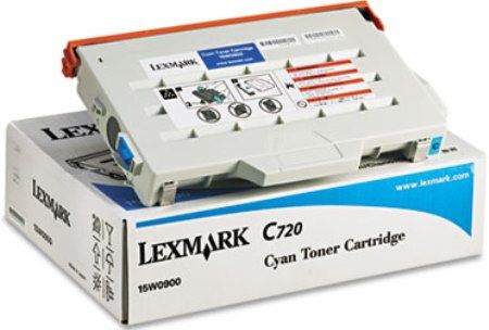 Premium Imaging Products CT15W0900 Cyan Toner Cartridge Compatible Lexmark 15W0900 For use with Lexmark X720, C720, C720n and C720dn Printers, Average Yield Up to 7200 pages @ approximately 5% coverage (CT-15W0900 CT 15W0900)