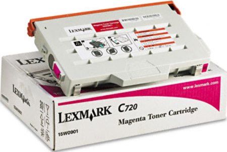 Premium Imaging Products CT15W0901 Magenta Toner Cartridge Compatible Lexmark 15W0901 For use with Lexmark X720, C720, C720n and C720dn Printers, Average Yield Up to 7200 pages @ approximately 5% coverage (CT-15W0901 CT 15W0901)