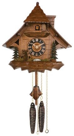 River City Clocks 16-10 Cottage, Deer, Birdhouse (1610 16 10)