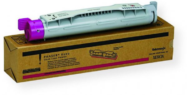 Xerox 016200600 Hi-Capacity Magenta Toner Cartridge for use with Xerox Phaser 6200 Printer, Up to 8000 Pages at 5% coverage, New Genuine Original OEM Xerox Brand, UPC 042215485210 (016-2006-00 0162006-00 016-200600)