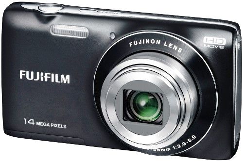 Fujifilm 16218221 FinePix JZ100 Digital Camera, Black, 2.7-inch, approx. 230000 dots TFT color LCD monitor, Fujinon 8x Zoom Lens & 14 Megapixels, 1/2.3-inch CCD with primary color filter Image sensor, Digital zoom Approx. 6.7x (up to approx. 53.6x, with 8x optical zoom), High Sensitivity + Lens Shift, UPC 074101012323 (162-18221 1621-8221 16218-221 JZ-100 JZ 100)