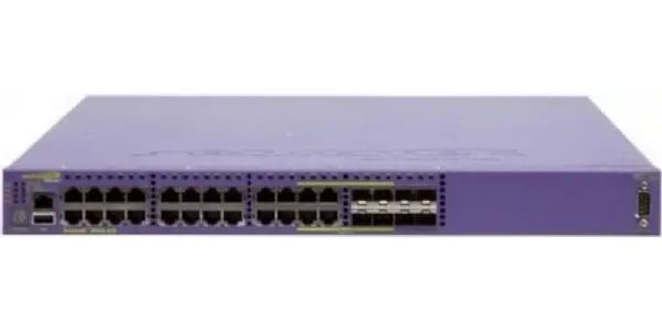 Extreme Networks 16403T Model Summit X460-G2 24p Switch, Secure Network Access through role based policy or Identity Management; Front-to-Back or Back-to-Front airflow; SyncE G.8232 and IEEE 1588 PTP Timing; 850W of PoE-Plus budget with 1 PSU; 1440W of PoE-Plus budget with 2 PSUs; Y.1731 OAM Measurements in hardware for accuracy, Dimensions: 17.4