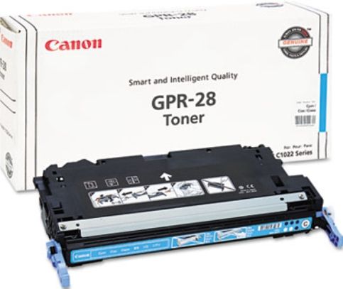 Canon 1659B004AA model GPR-28C Toner cartridge, Toner cartridge Consumable Type, Laser Printing Technology, Cyan Color, Up to 6000 pages Duty Cycle, Genuine Brand New Original Canon OEM Brand, For use with ImageRUNNER C1022 and ImageRUNNER C1022i Canon Printers (1659B004AA 1659B 004AA 1659B-004AA GPR-28C GPR 28C GPR28C GPR-28 GPR 28 GPR28)