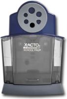 X-Acto 1670 School Pro, Electric Pencil Shapener; Introducing the first electric pencil sharpener specifically designed for classroom use; Features quiet operation for less classroom disruption; Patented fly-away cutter stops sharpening when pencil point reaches ideal sharpness; Heavy-duty motor; Extra-durable outer case; Multiple size pencil selector; UPC 079946016703 (XACTO1670 XACTO 1670 X-ACTO) 