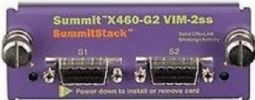 Extreme Networks 16713 Summit X460-G2 VIM-2ss; Wired Technology; 2 x Summit Stack (CX4) Ports; 40 Gigabit Stacking Solution; Compatible with Summit X440, Summit 460 and Summit 480 Switches; Plug-in Module; UPC 644728167135; Dimensions 3.4 X 5.5 X 1.4 inches; Weight 0.57 lbs (16713 16-713 16 713 X460) 