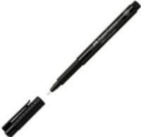 Faber Castell 167399 PITT Artist Pen Black, Medium, Suitable for sketches, studies, and ink drawings, the PITT artist pen has a long life and is easy to use, Extra Superfine, Drawing ink is extremely fade-resistant and waterproof, Harmonized Code 9608200090, EAN 4005401673996 (167-399 167 399) 