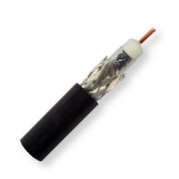 Belden 1694SB 0101000, Model 1694SB, 18 AWG, RG6, Low Loss Serial Digital CoaxCable; Black Color; CMG-LS Rated; RG6 18 AWG solid Bare Copper conductor; Foam HDPE core; Duofoil Tape and Tinned Copper braid shield, LSZH jacket; For Indoor and Outdoor use; UPC 612825120964 (BTX 1694SB0101000 1694SB 0101000 1694SB-0101000 BELDEN) 