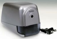 Royal 16959T model P10 Electric Pencil Sharpener, Helical steel cutting blade, Non-skid rubber feet, Auto start, Ship Weight 2.4 lbs (16959-T 16959 T P-10 P 10)