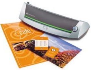 GBC 1702580 HeatSeal H310 Personal Laminator, Speedy warm-up with ReadyGlo light, Silver, Runs 3 mil to 5 mil pouches, 4