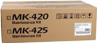 Kyocera 1702FT7US0 Model MK-420 Maintenance Kit For use with Kyocera KM-2550 Monochrome A3 Multifunctional Printer; Up to 300000 Pages Yield at 5% Average Coverage; Includes: Drum Unit, Fuser Unit, Developer Unit, Transfer Unit and Ozone Filter; UPC 632983009864 (1702-FT7US0 1702F-T7US0 1702FT-7US0 MK420 MK 420)  
