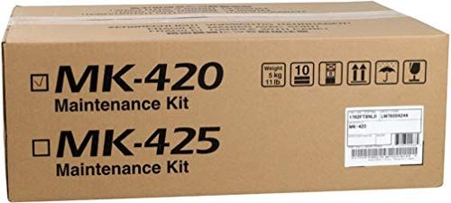 Kyocera 1702FT7US0 Model MK-420 Maintenance Kit For use with Kyocera KM-2550 Monochrome A3 Multifunctional Printer; Up to 300000 Pages Yield at 5% Average Coverage; Includes: Drum Unit, Fuser Unit, Developer Unit, Transfer Unit and Ozone Filter; UPC 632983009864 (1702-FT7US0 1702F-T7US0 1702FT-7US0 MK420 MK 420) 