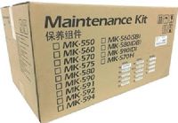 Kyocera 1702HN2US0 Model MK-560 Maintenance Kit For use with Kyocera FS-C5300DN Color Network Laser Printer; Up to 200000 Pages Yield at 5% Average Coverage; Includes: Fuser Unit 120 Volt, Black/Yellow/Cyan/Magenta Developer Units, (4) Drum Units, Transfer Roller, Paper Feed Pickup Assembly, Separation Roller Assembly and Multipass Pickup Roller Assembly; UPC 632983010372 (1702-HN2US0 1702H-N2US0 1702HN-2US0 MK560 MK 560)  