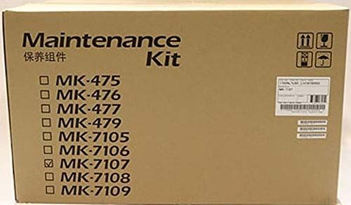 Kyocera 1702K37US0 Model MK-477 Maintenance Kit For use with Kyocera/Copystar CS-255, CS-305, FS-6525MFP, FS-6530MFP, TASKalfa 255 and 305 Multifunctional Printers; Up to 300000 Pages Yield at 5% Average Coverage; Includes: Drum Unit, Transfer Unit, Developing Unit, Fuser Unit, Primary Feed Unit, Registration Cleaner, MPF Roller and Separation Pad for MP Tray; UPC 708562019040 (1702-K37US0 1702K-37US0 1702K3-7US0 MK477 MK 477) 