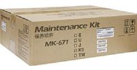 Kyocera 1702K57US0 Model MK-671 Maintenance Kit For use with Kyocera/Copystar CS-2540, CS-2560, CS-300i, CS-3040, CS3060, KM-2540, KM-2560, KM-3040, KM-3060 and TASKalfa 300i Multifunctional Printers; Up to 300000 Pages Yield at 5% Average Coverage; UPC 632983018071 (1702-K57US0 1702K-57US0 1702K5-7US0 MK671 MK 671)  