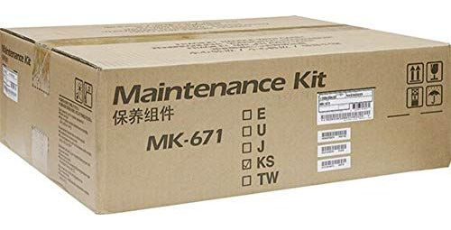 Kyocera 1702K57US0 Model MK-671 Maintenance Kit For use with Kyocera/Copystar CS-2540, CS-2560, CS-300i, CS-3040, CS3060, KM-2540, KM-2560, KM-3040, KM-3060 and TASKalfa 300i Multifunctional Printers; Up to 300000 Pages Yield at 5% Average Coverage; UPC 632983018071 (1702-K57US0 1702K-57US0 1702K5-7US0 MK671 MK 671) 