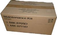Kyocera 1702K90UN2 Model MK-8705D Maintenance Kit For use with Kyocera/Copystar CS-6550ci, CS-7550ci, TASKalfa 6550ci and 7550ci Multifunctional Printers; Includes: MC-8705 Main Charge Unit and DV-8705K Black Developer Unit; UPC 632983029008 (1702-K90UN2 1702K-90UN2 1702K9-0UN2 MK8705D MK 8705D)  