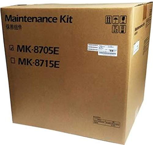 Kyocera 1702K90UN3 Model MK-8705E Maintenance Kit For use with Kyocera/Copystar CS-6550ci, CS-7550ci, TASKalfa 6550ci and 7550ci Multifunctional Printers; Up to 600000 Pages Yield at 5% Coverage; UPC 632983029015 (1702-K90UN3 1702K-90UN3 1702K9-0UN3 MK8705E MK 8705E) 