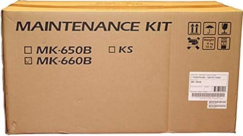 Kyocera 1702KP0UN0 Model MK-660B Maintenance Kit For use with Kyocera/Copystar CS-620, CS-820, TASKalfa 620 and 820 Multifunctional Printers; Up to 500000 Pages Yield at 5% Average Coverage; UPC 632983015025 (1702-KP0UN0 1702K-P0UN0 1702KP-0UN0 MK660B MK 660B) 