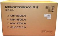 Kyocera 1702LC0UN0 Model MK-8505A Maintenance Kit For use with Kyocera/Copystar CS-4550ci, CS-4551ci, CS-5550ci, CS-5551ci, TASKalfa 4550ci, 4551ci, 5550ci and 5551ci Multifunctional Printers; Up to 600000 Pages Yield at 5% Average Coverage; Includes: (1) Drum, (1) Black Developer, (1) Transfer Belt and (1) Secondary Transfer Roller; UPC 632983020807 (1702-LC0UN0 1702L-C0UN0 1702LC-0UN0 MK8505A MK 8505A) 