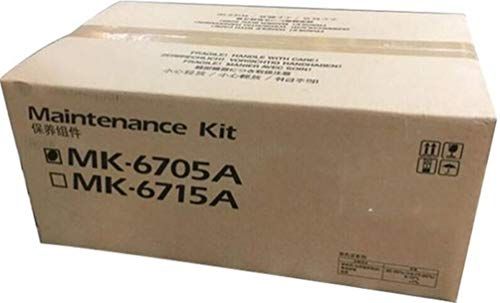 Kyocera 1702LF0UN0 Model MK-6705A Maintenance Kit For use with Kyocera/Copystar CS-6500i, CS-8000i, TASKalfa 6500i and 8000i Laser Printers; Up to 600000 Pages Yield at 5% Average Coverage; Includes: Drum Unit, Developer Unit and Transfer Belt Unit; UPC 632983022375 (1702-LF0UN0 1702L-F0UN0 1702LF-0UN0 MK6705A MK 6705A) 